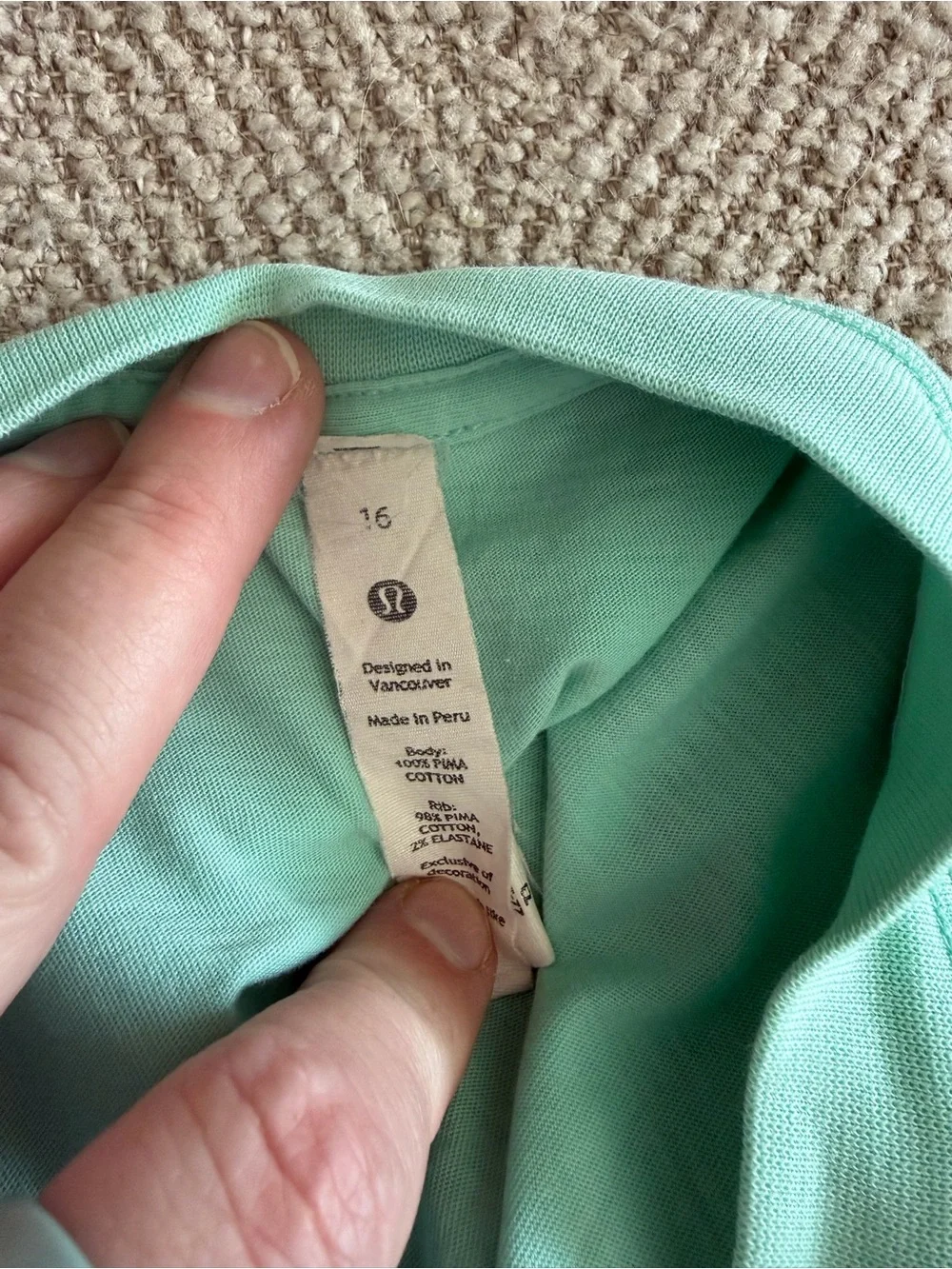 Lululemon all yours cotton tee